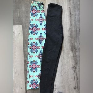 Women’s Loungewear Leggings Bundle of 2 Size Small